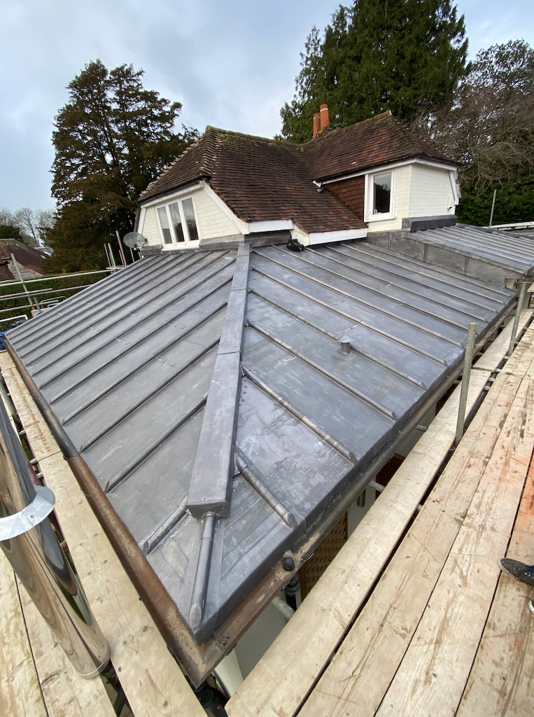 cast lead roofs